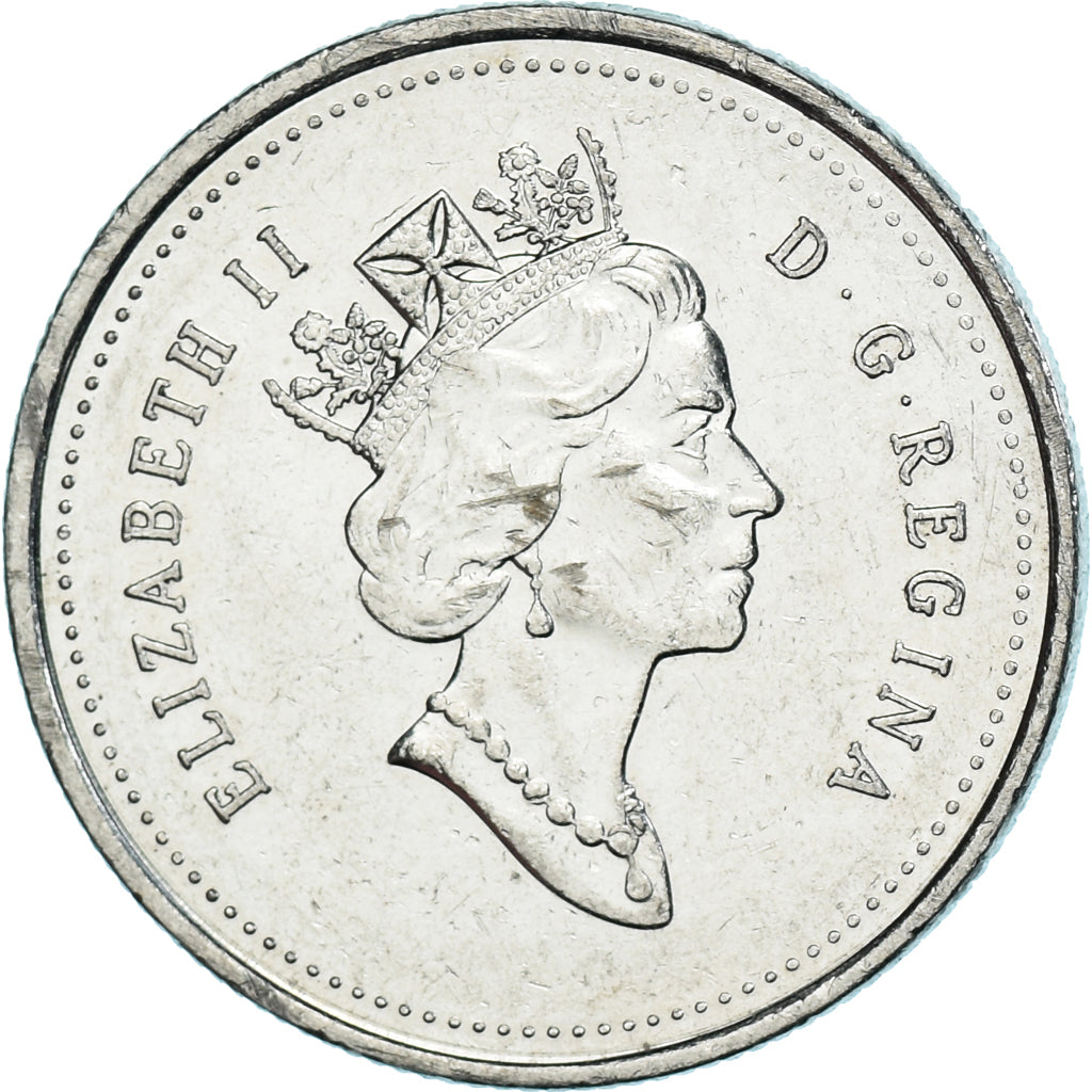 Moneta, Canada, 25 Cents, 1995