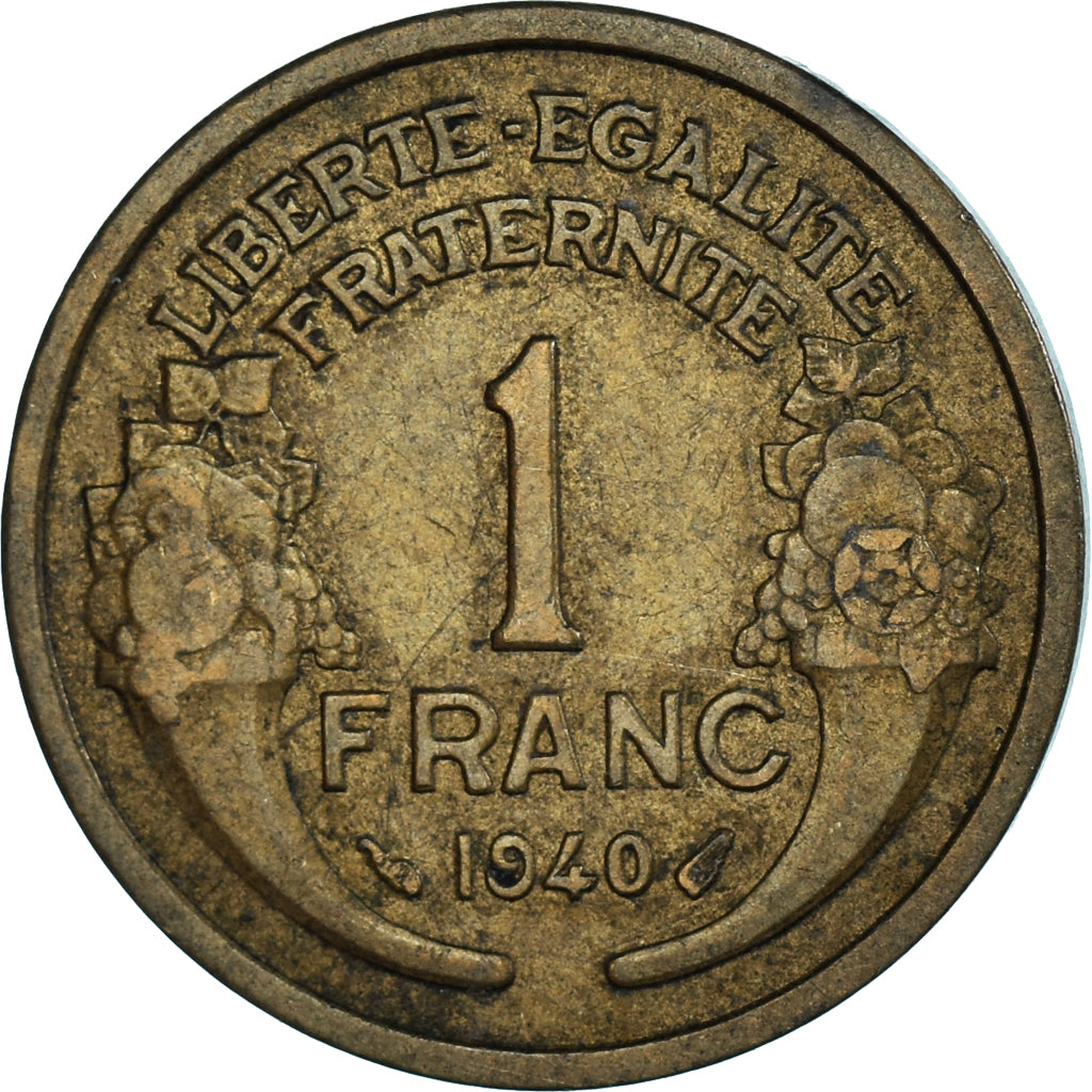 Moneta, Francja, Franc, 1940
