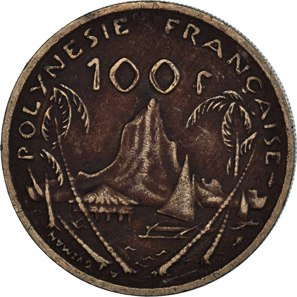 Munten, Frans Polynesië, 100 Francs, 1976