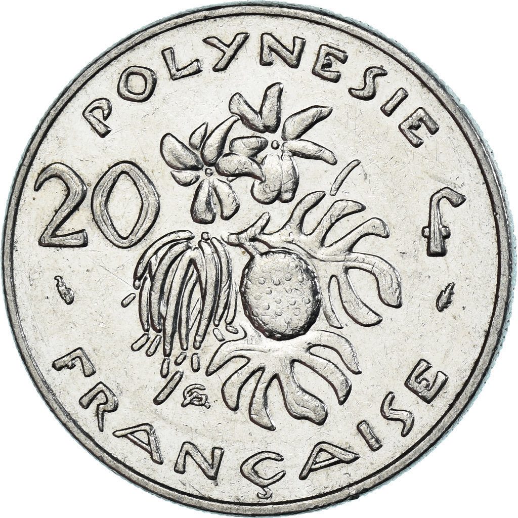 Monnaie, Polynésie française, 20 Francs, 1983