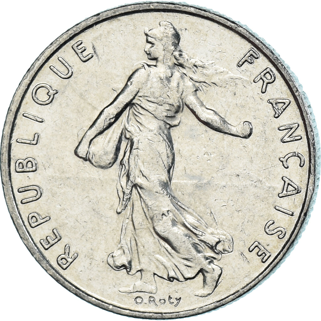 Munten, Frankrijk, 1/2 Franc, 2000