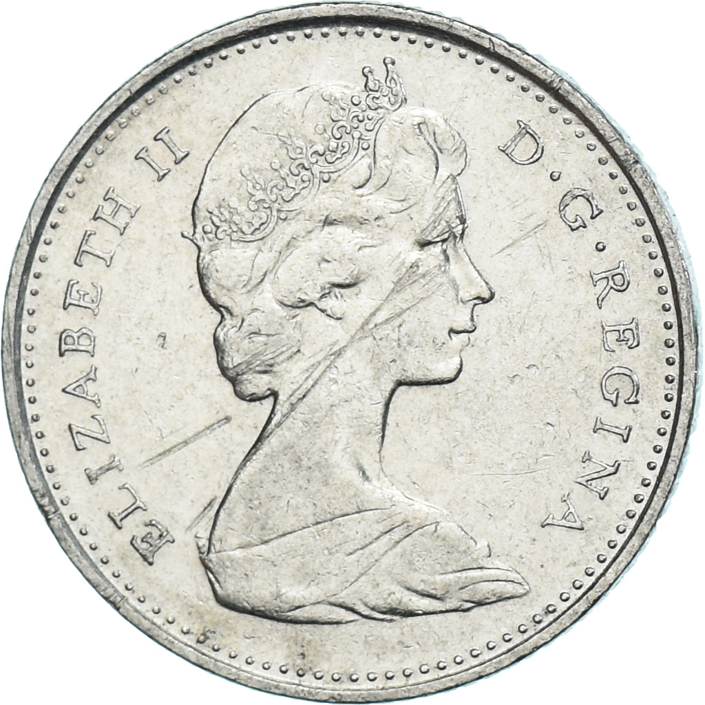 Moneta, Canada, 10 Cents, 1974