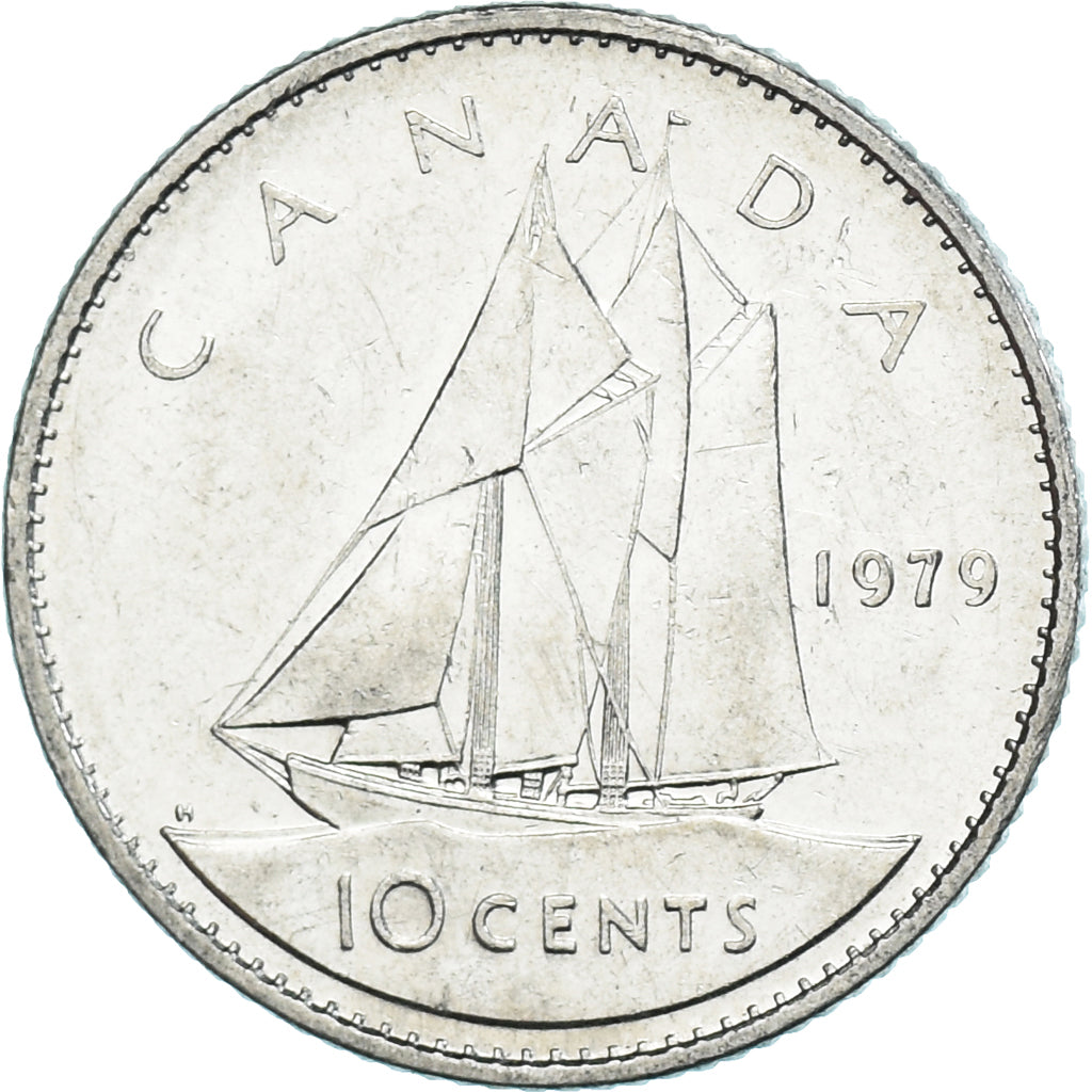 Moneta, Canada, 10 Cents, 1979