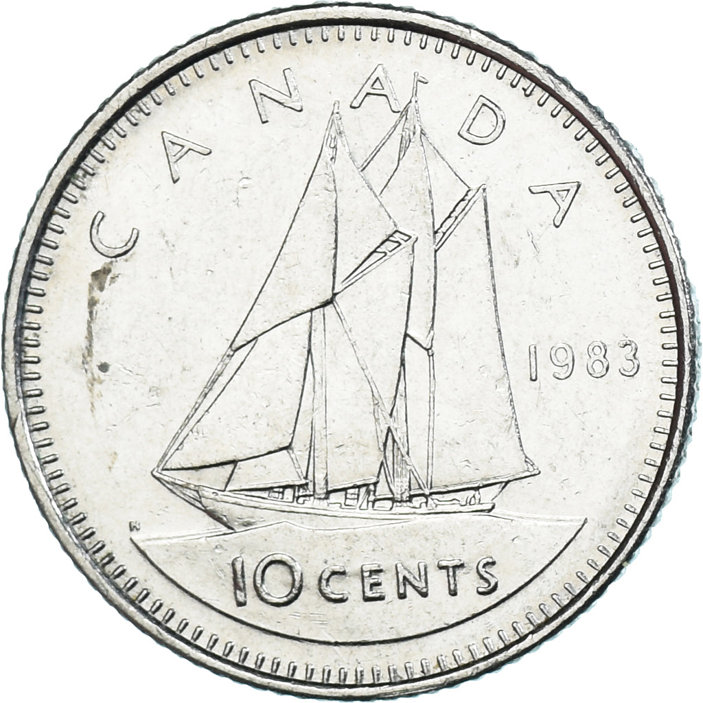 Moneta, Canada, 10 Cents, 1983