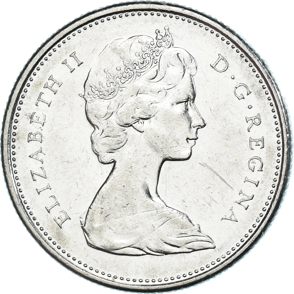 Moneta, Canada, 25 Cents, 1977