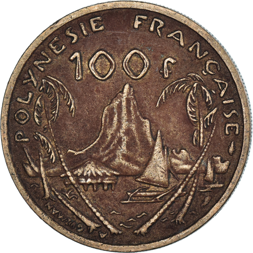 Monnaie, Polynésie française, 100 Francs, 1982