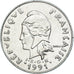 Coin, French Polynesia, 20 Francs, 1991
