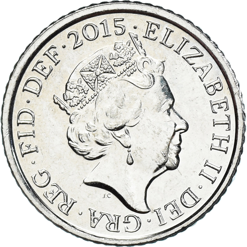 Coin, Great Britain, 5 Pence, 2015