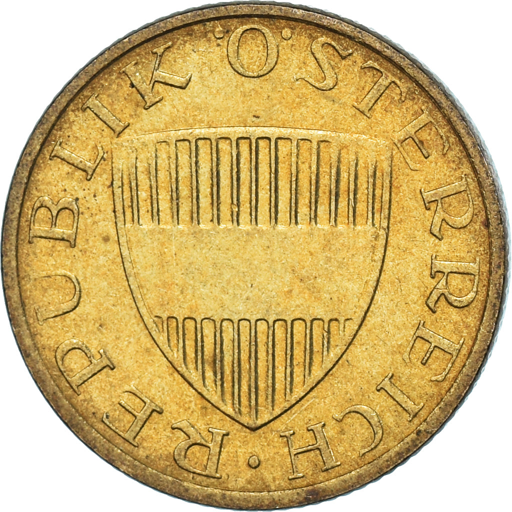 Moeda, Áustria, 50 Groschen, 1983