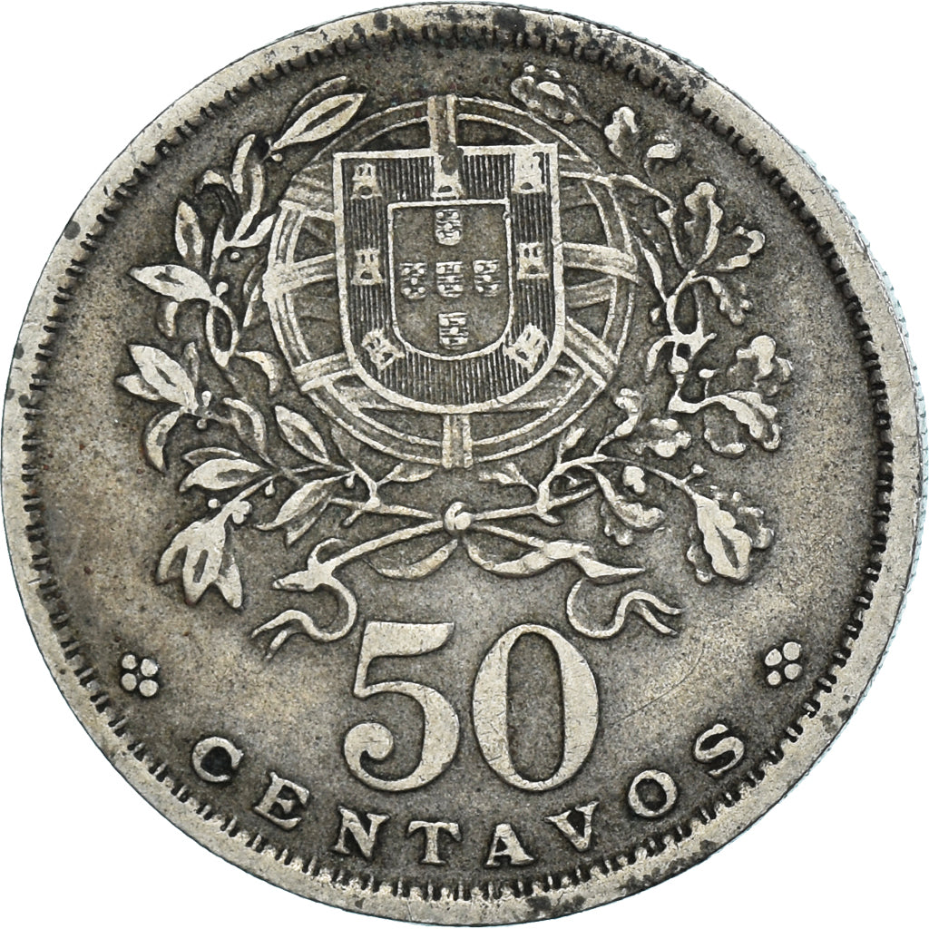 Moneta, Portogallo, 50 Centavos, 1955