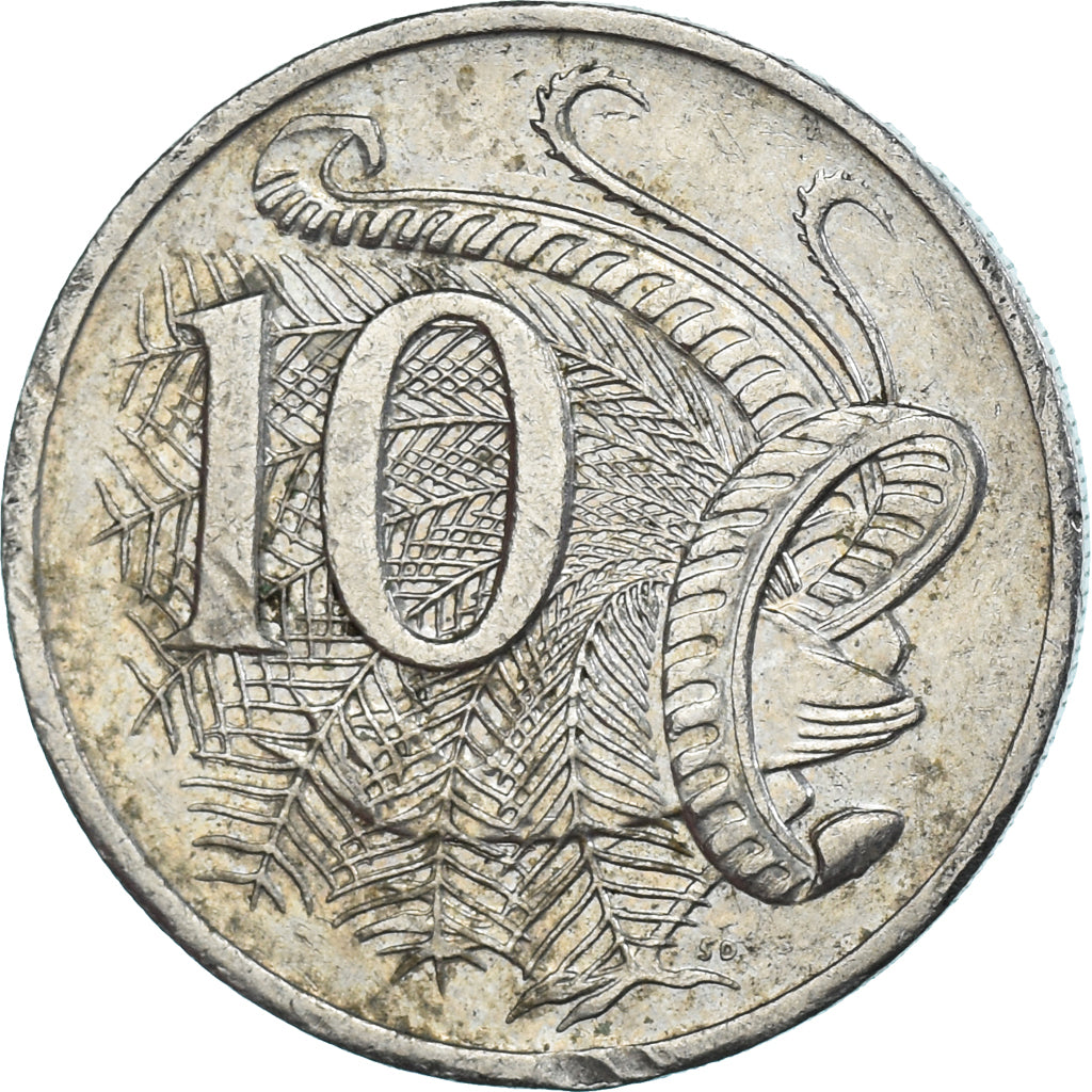 Coin, Australia, 10 Cents, 2004