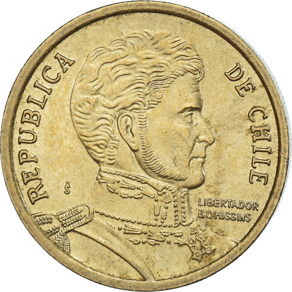 Moneda, Chile, 10 Pesos, 2014