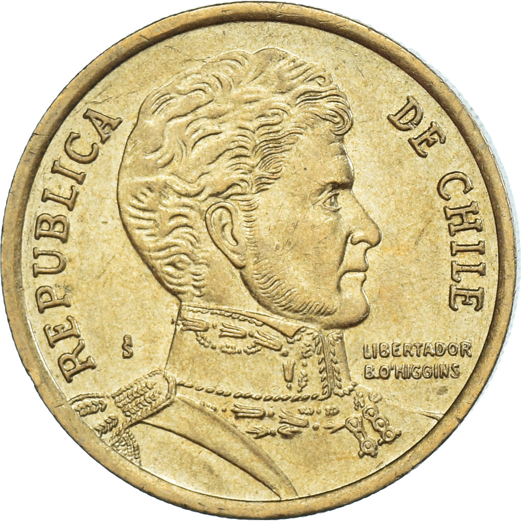 Moneda, Chile, 10 Pesos, 2013