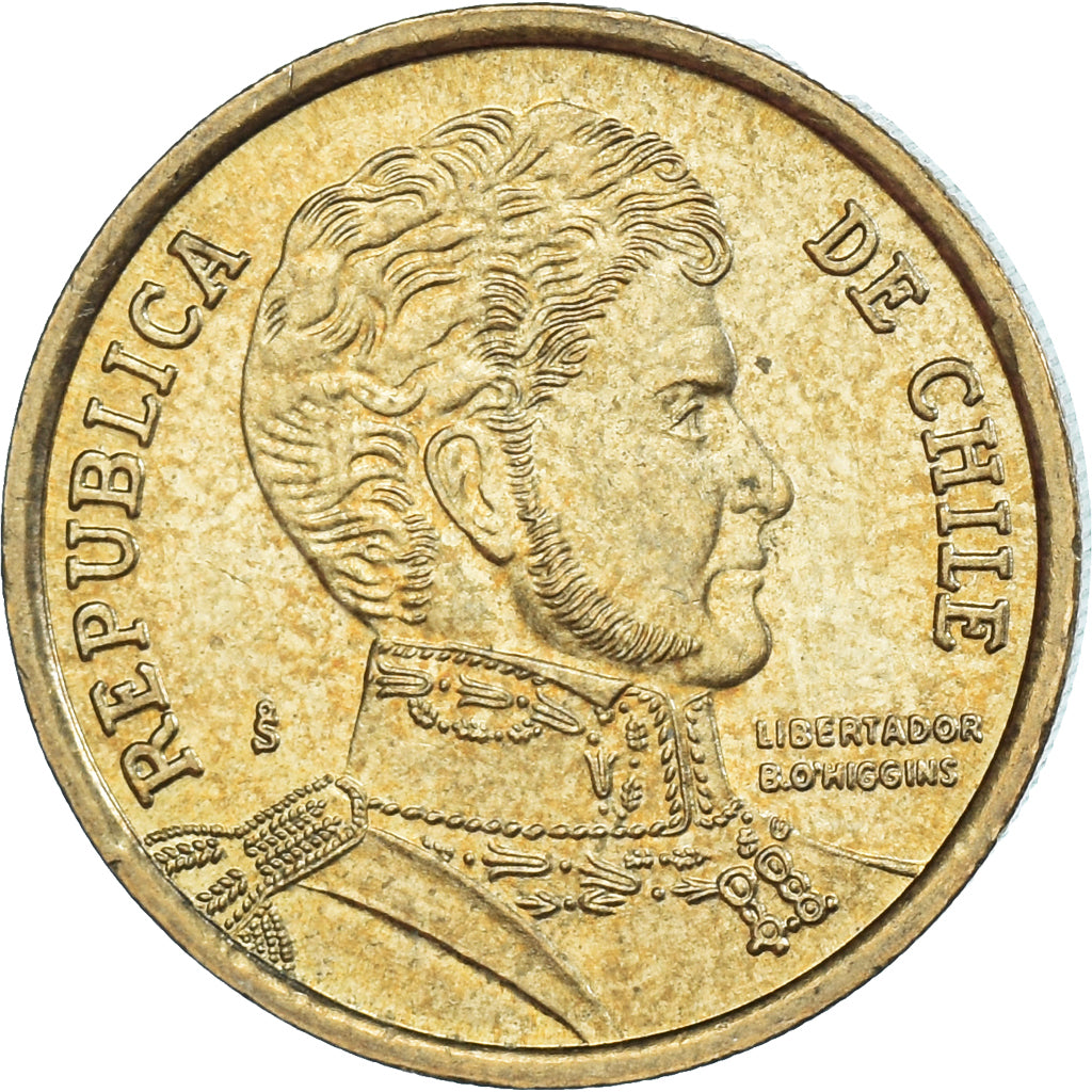 Coin, Chile, 10 Pesos, 2011