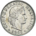 Moneta, Szwajcaria, 20 Rappen, 1961