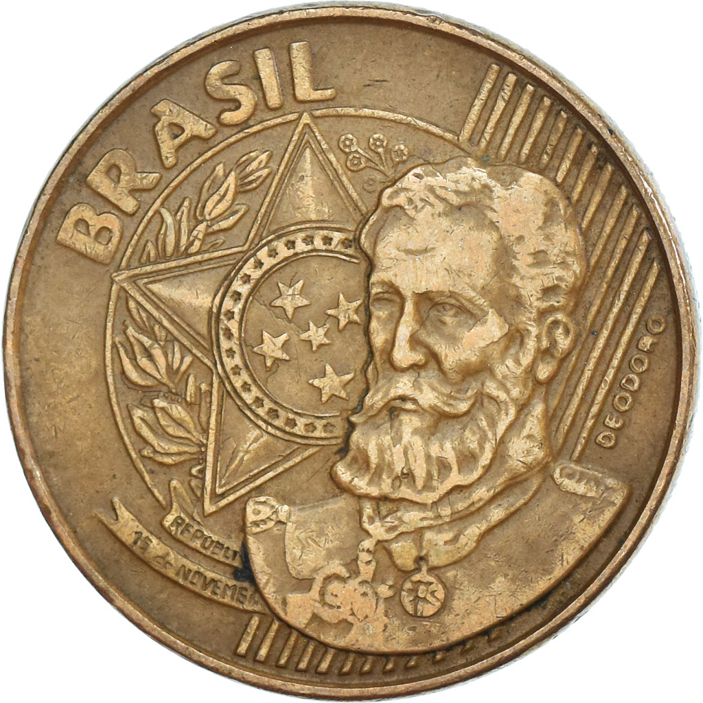 Moneda, Brasil, 25 Centavos, 2002