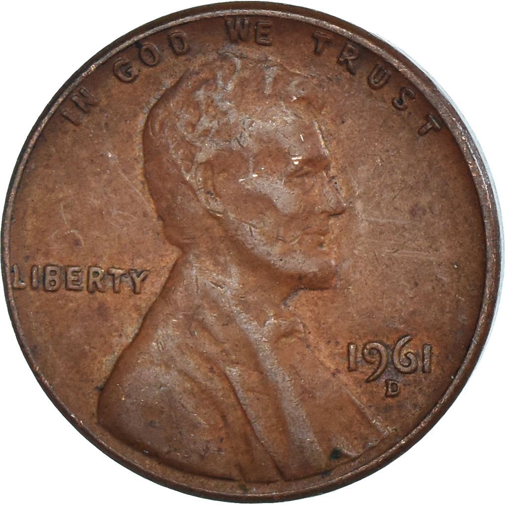 Moneta, Stati Uniti, Cent, 1961