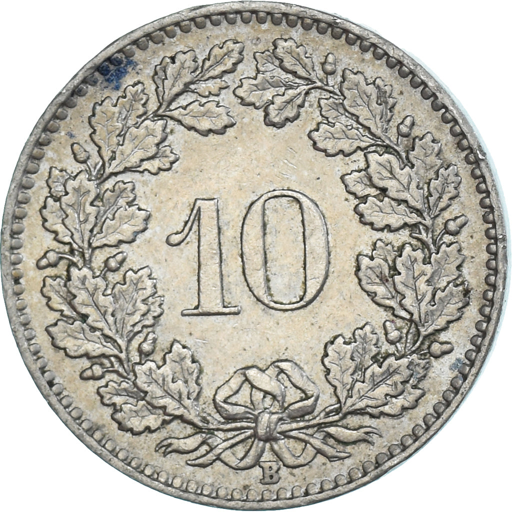 Moneta, Szwajcaria, 10 Rappen, 1964