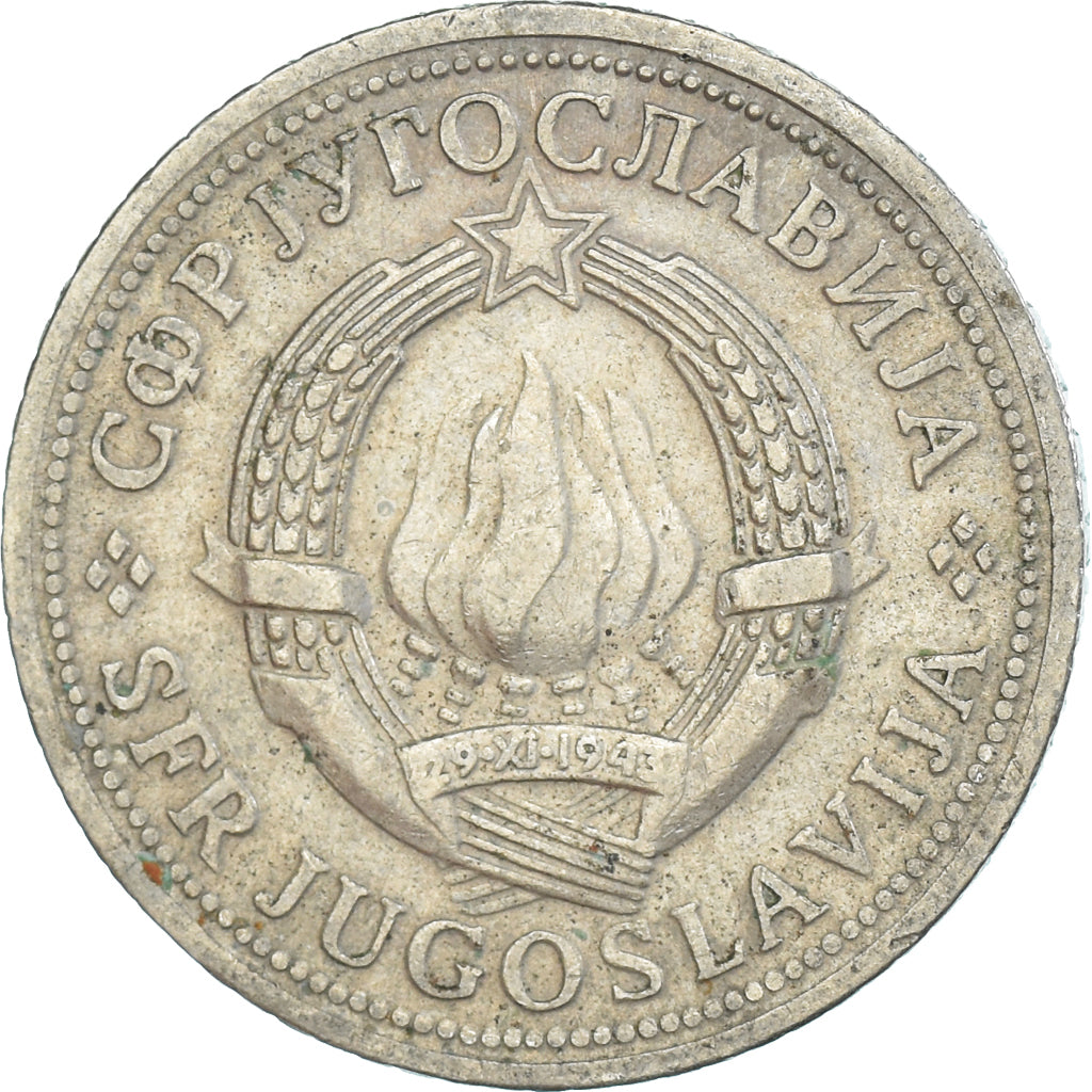 Moneta, Iugoslavia, 2 Dinara, 1973