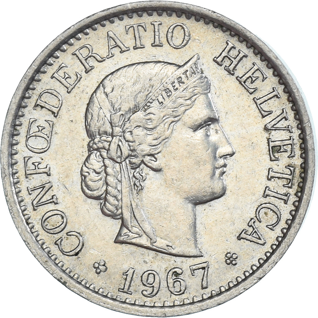 Monnaie, Suisse, 10 Rappen, 1967