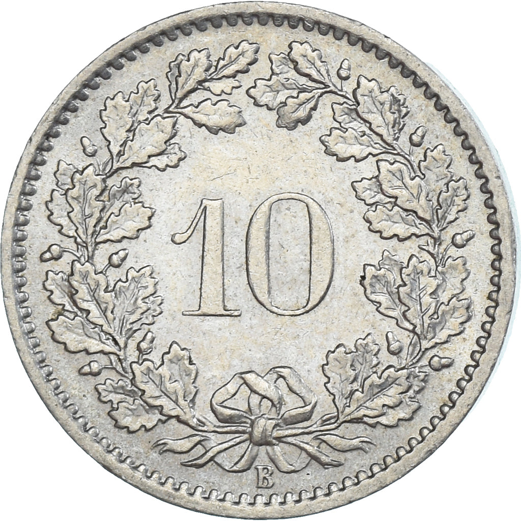 Monnaie, Suisse, 10 Rappen, 1967
