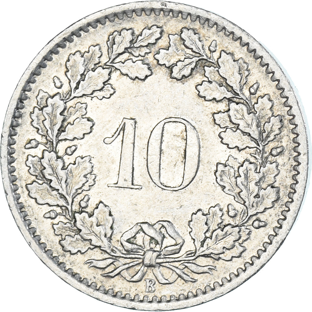 Munten, Zwitserland, 10 Rappen, 1965