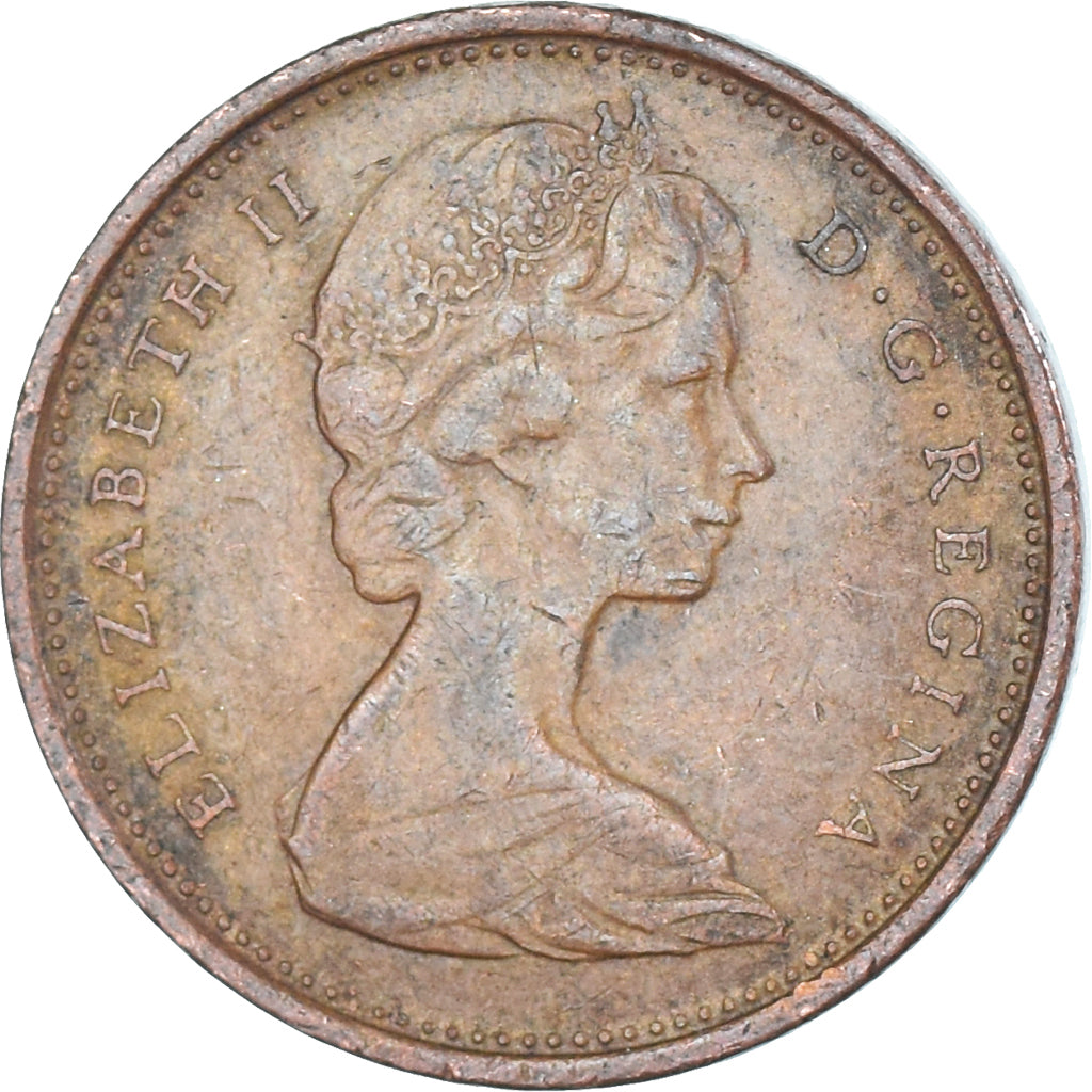 Moneta, Canada, Cent, 1966