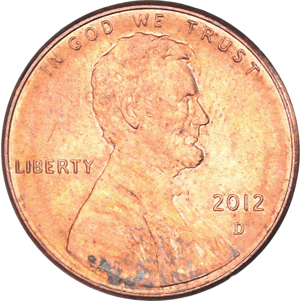Moneta, Stati Uniti, Cent, 2012