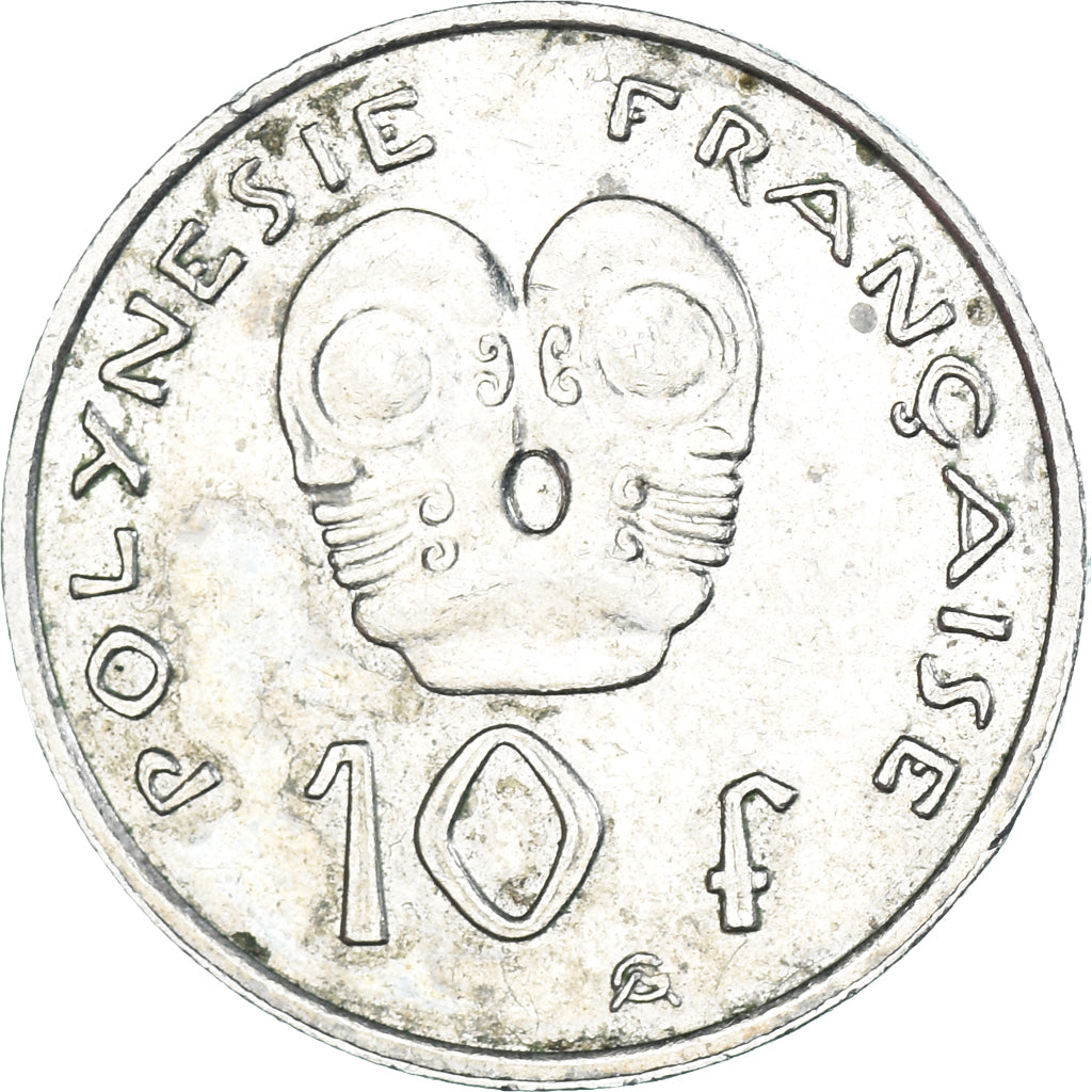 Monnaie, Polynésie française, 10 Francs, 2009