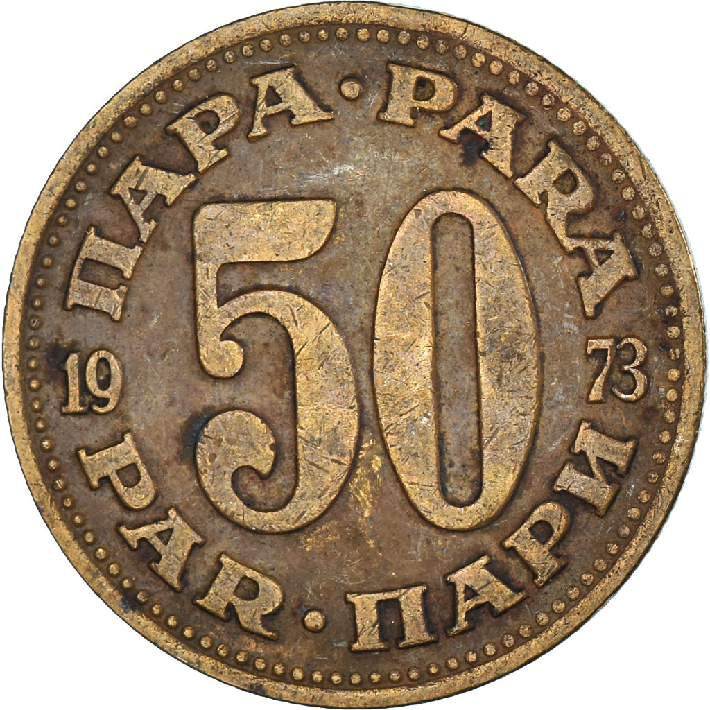 Monnaie, Yougoslavie, 50 Para, 1973