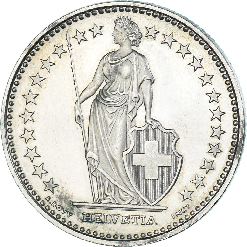 Munten, Zwitserland, Franc, 2002