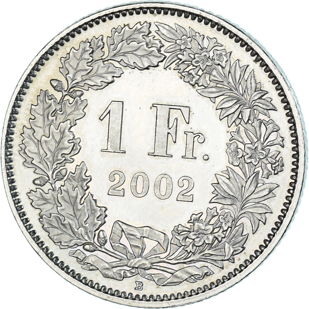 Munten, Zwitserland, Franc, 2002