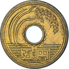 Coin, Japan, 5 Yen, 1989
