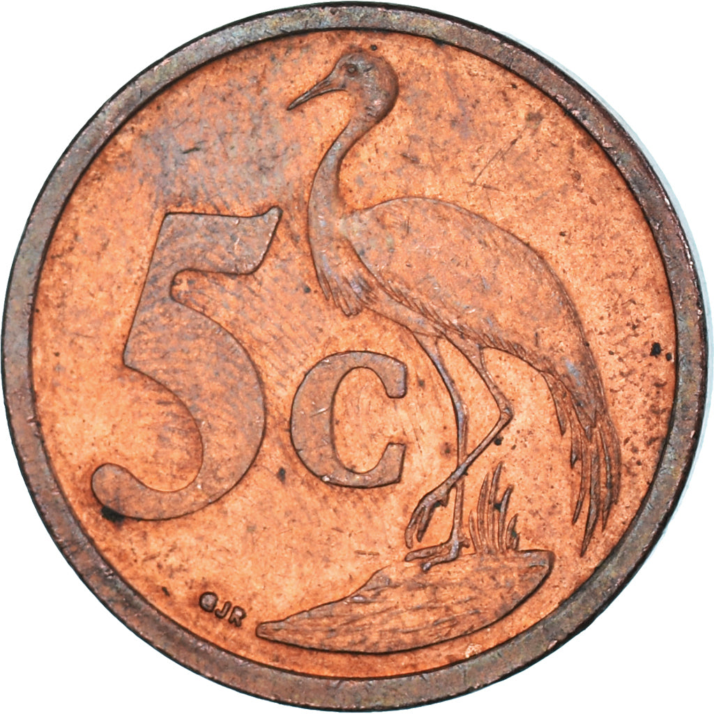 Münze, Südafrika, 5 Cents, 2008