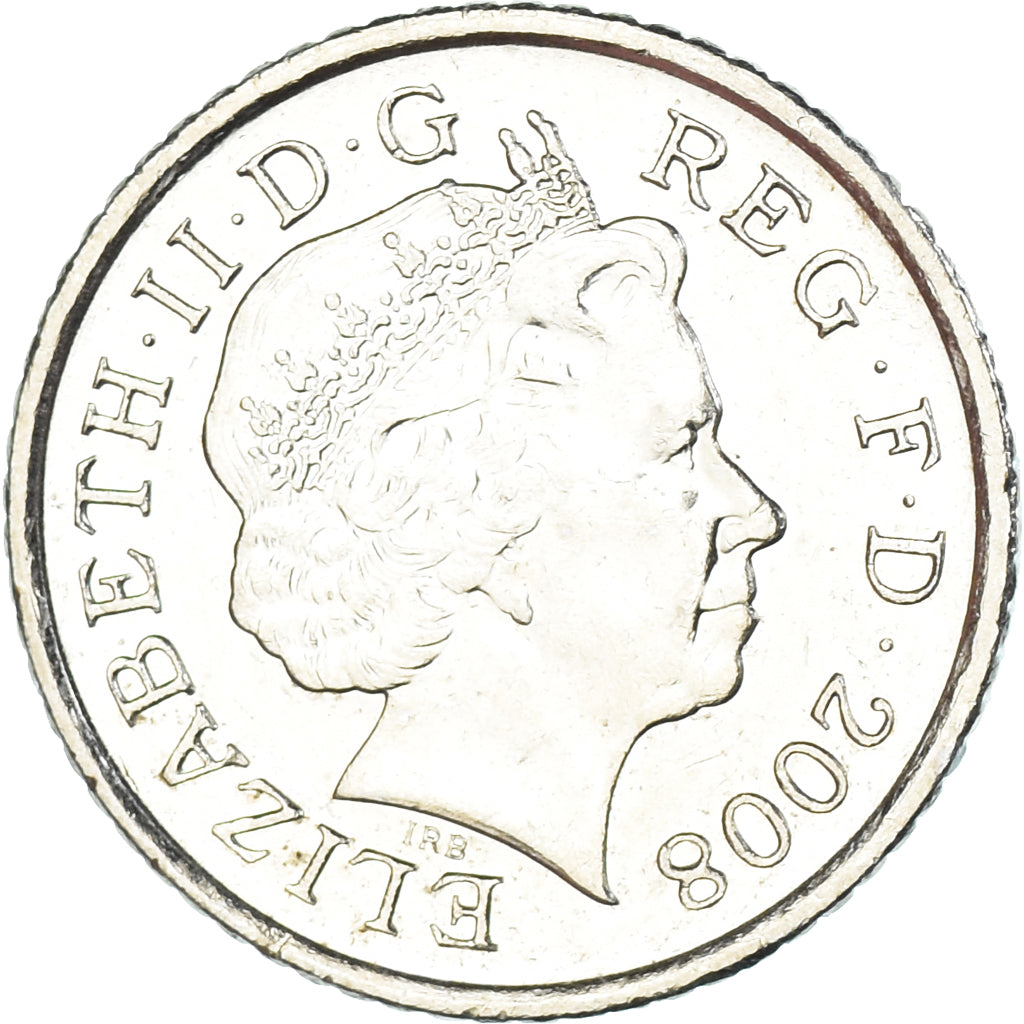 Coin, Great Britain, 5 Pence, 2008