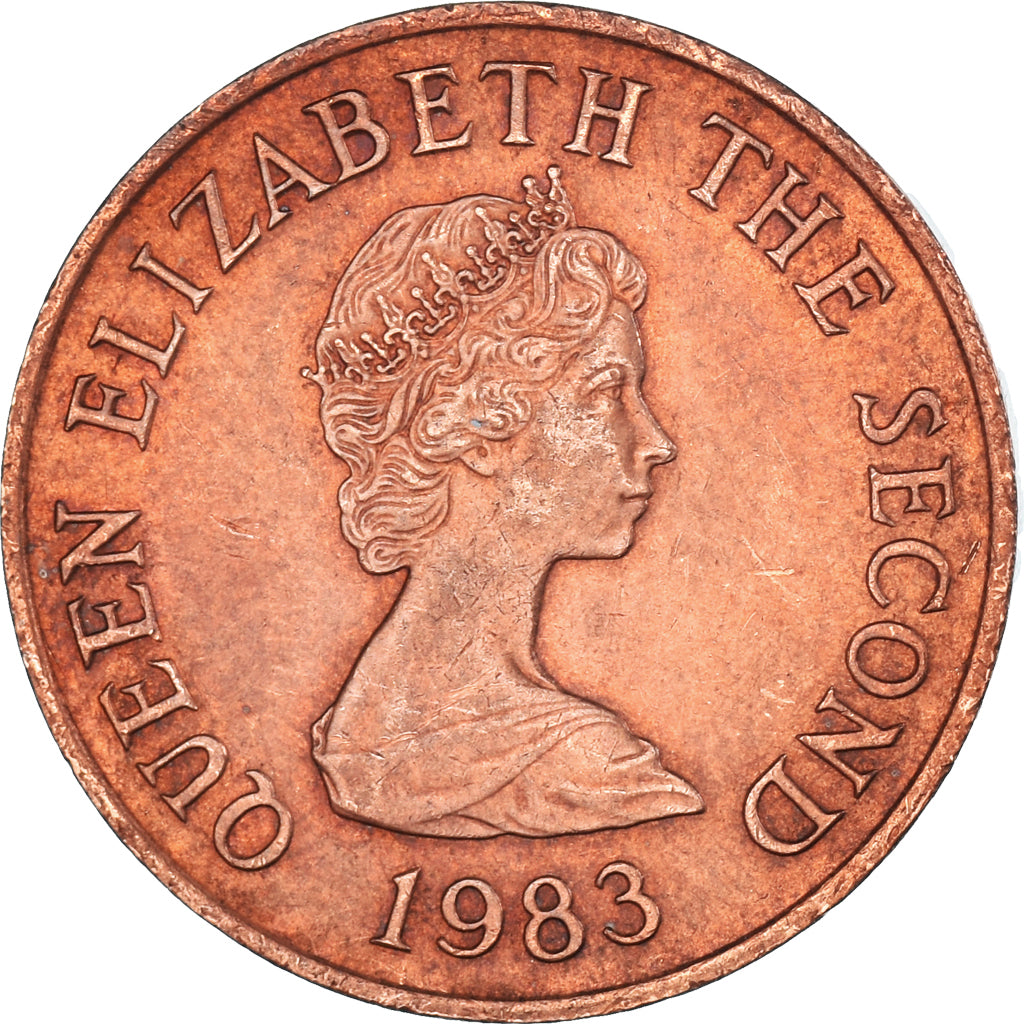 Moeda, Jersey, 2 Pence, 1983