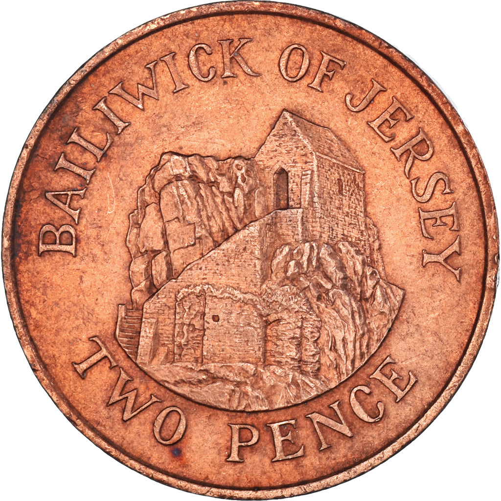 Moeda, Jersey, 2 Pence, 1983