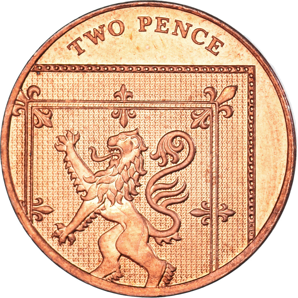 Coin, Great Britain, 2 Pence, 2012
