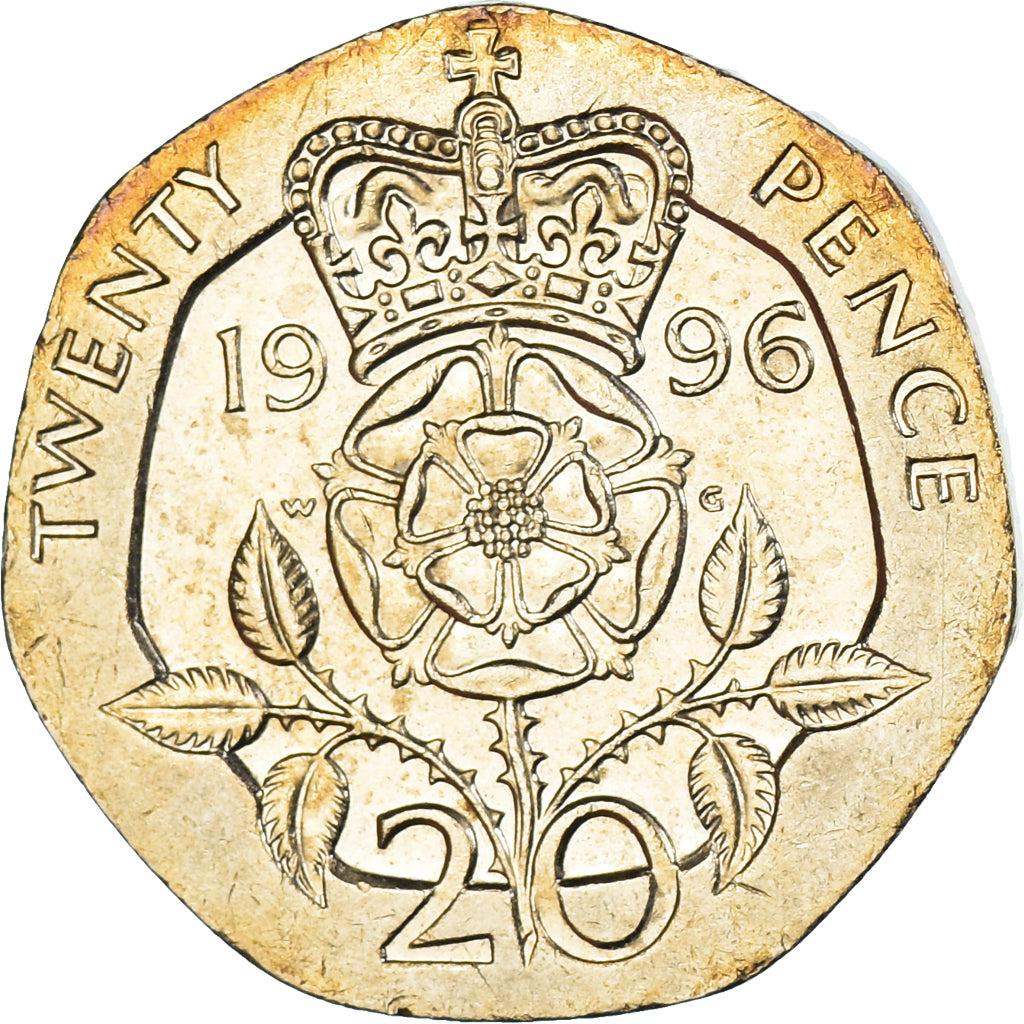 Moneta, Gran Bretagna, 20 Pence, 1996