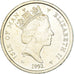 Monnaie, Île de Man, 10 Pence, 1992