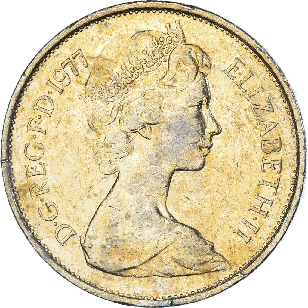 Monnaie, Grande-Bretagne, 10 New Pence, 1977