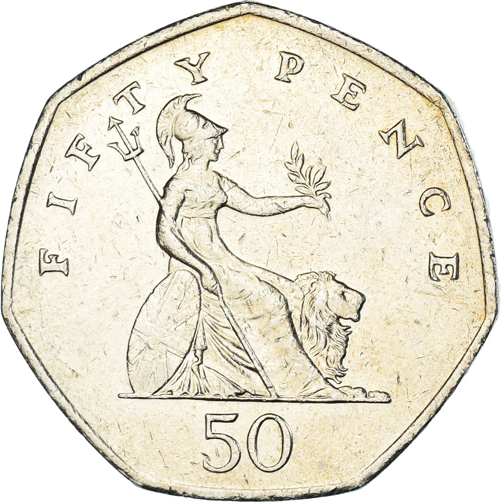 Münze, Großbritannien, 50 Pence, 1999