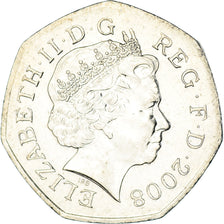 Moneda, Gran Bretaña, 50 Pence, 2008