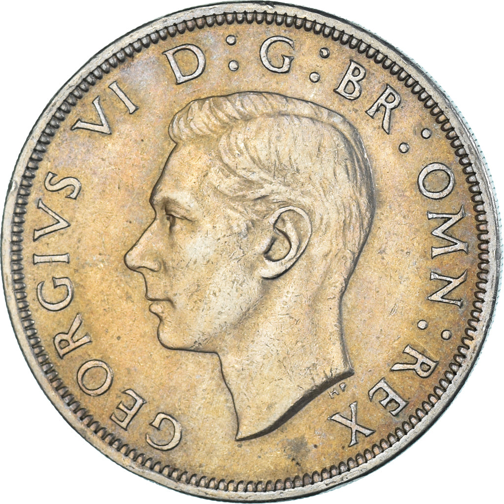 Münze, Großbritannien, 1/2 Crown, 1951