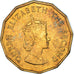 Monnaie, Jersey, 1/4 Shilling, 3 Pence, 1966
