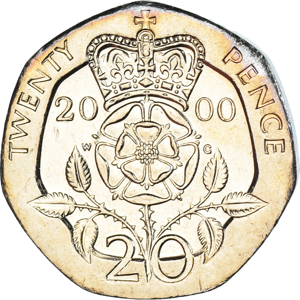 Moneta, Gran Bretagna, 20 Pence, 2000