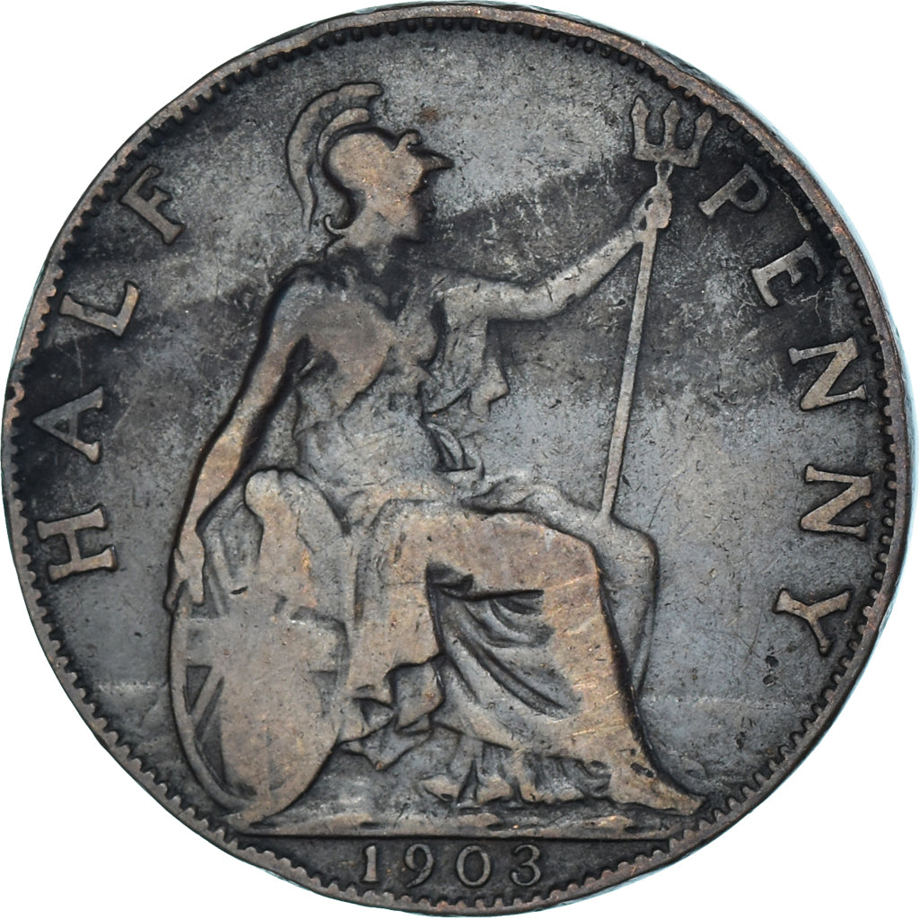 Moneta, Wielka Brytania, 1/2 Penny, 1903