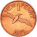 Moeda, Guernesey, 1 New Penny, 1971