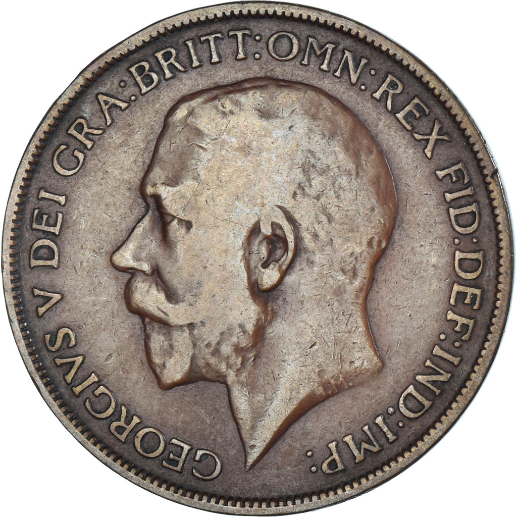 Moneta, Wielka Brytania, Penny, 1912