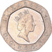 Coin, Great Britain, 20 Pence, 1988